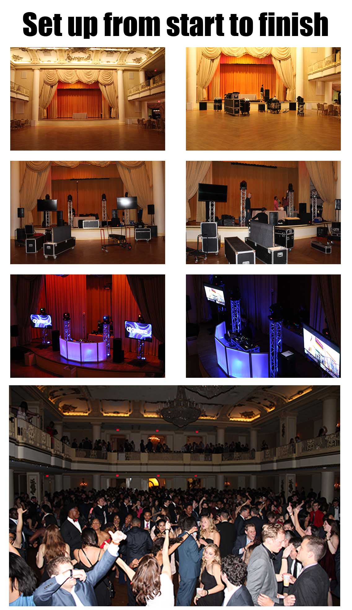 set up Platinum DJ of Philadelphia